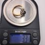 Vintage 9ct yellow gold sapphire and diamonds Image 4