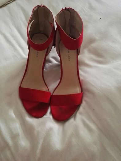 Red Sandals