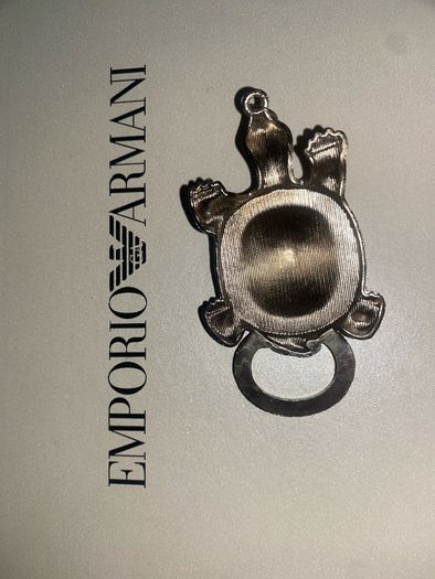 Barcelona beer bottle opener key ring