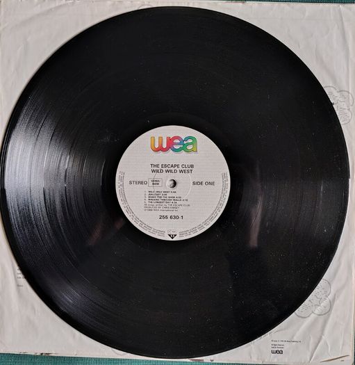 The Escape Club - Wild Wild West Vinyl LP (1988) Original German Pressing Pop Rock EX+