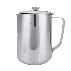 Brand New MAGT stainless steel jug with lid, 1500ml milk Jug.