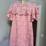 Miss Selfidge pink floral lace mini dress - Delivery Image 5