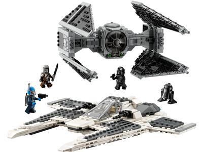 LEGO Star Wars The Mandalorian Fang Fighter vs TIE Interceptor (75348)