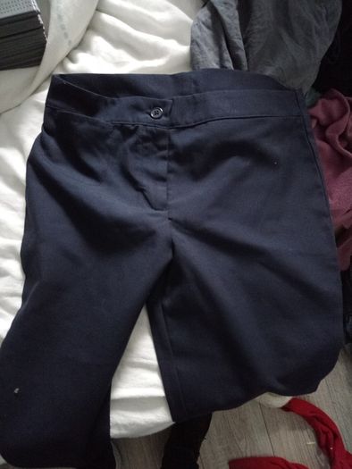 Navy School Pants age 12
