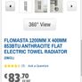 Brand new Electric heated towel rail. Image 3