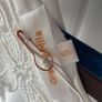 blouse Bnwt grace & mila open back tie detail top size small white Image 6