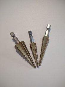 3pcs Drill Step Titanium Coated High Speed set - High Precision, Multi-Size for Wood & Metal, Durable & Versatile Free viewing