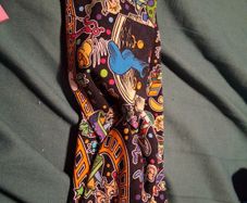 Handmade Grinch themed twisted hairband