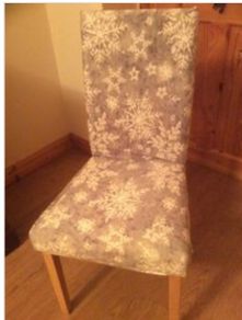 4 Christmas chair covers