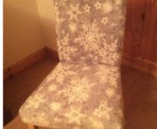 4 Christmas chair covers