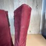 Fatface Knee Length Leather Boots Bellona Boot Burgandy Red size EU 38 UK 5 Image 6