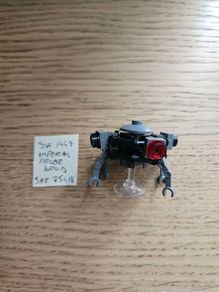 lego sw1449 imperial probe droid, set star wars 75418