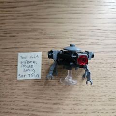 lego sw1449 imperial probe droid, set star wars 75418