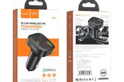 Hoco E59 Promise Dual USB QC 3.0 Bluetooth FM Transmitter Black