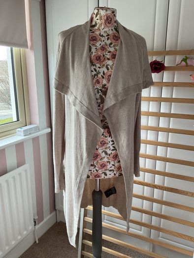 cardigan Bnwt yaya long cardigan with shawl collar