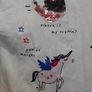 Unicorn top girls size 6 years Image 3