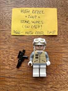 Lego minifigure Hoth Rebel sw0167 - 2007