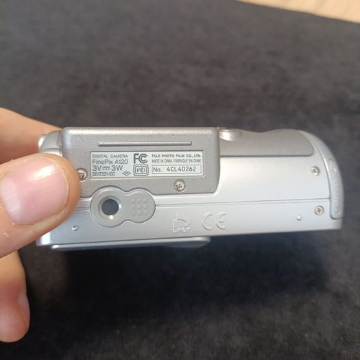Fujifilm FinePix A120 3.1MP Digital Camera Silver Grey