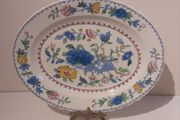 Fabulous Vintage Masons Ironstone Extra Large 15 Inch Oval Platter in the Regency Pattern, Circa 1940 - the Largest of Five Available Platter Sizes