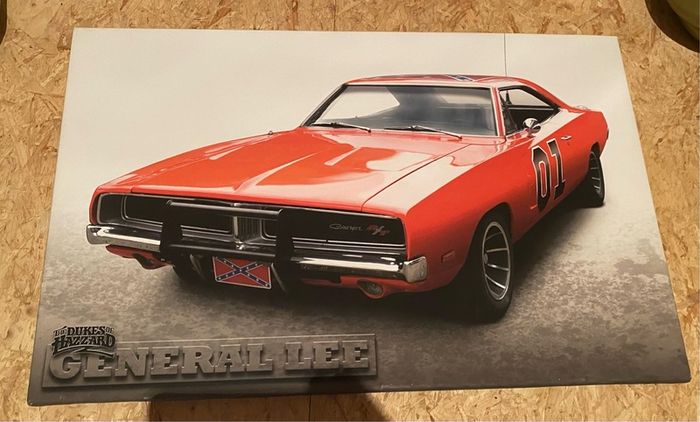 General Lee canvas ( dukes of hazard)
