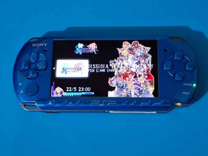 PSP Rare Vibrant Blue 3000 Series (Modded)