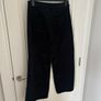 PAIGE Black Velvet Cord Jeans Image 2