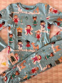 Girls Next Snuggle Fit Christmas Pyjamas 7-8 Years. Used once!