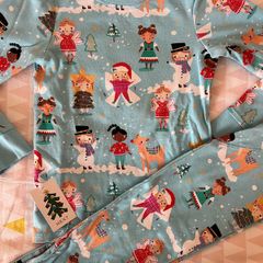 Girls Next Snuggle Fit Christmas Pyjamas 7-8 Years. Used once!