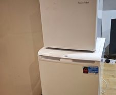 Under counter fridge and small freezer