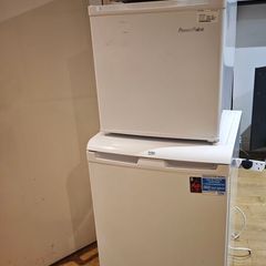 Under counter fridge and small freezer