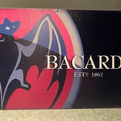 Bacardi Tin Metal sign