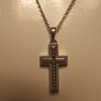 Sterling Silver Solid Cross and Chain Image 10
