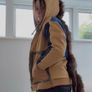 Vintage Carhartt Jacket with Real Fox Fur Hide Witch Forest Cosplay Image 4