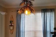 BRAND NEW Coconut tree chandelier tropical bohemian style hanging LED lights
