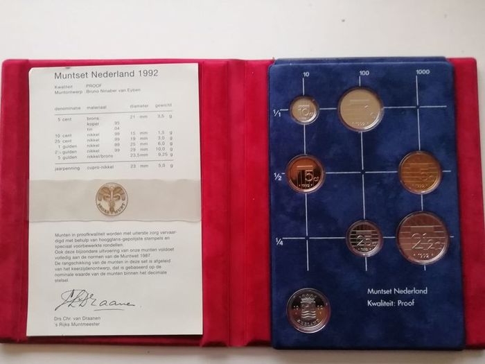 Netherlands Proof Set 1992