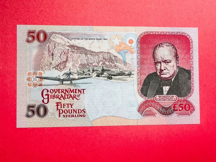 Gibraltar  50  Pounds.  2006  Pick  34a  Scarce.uncirculated