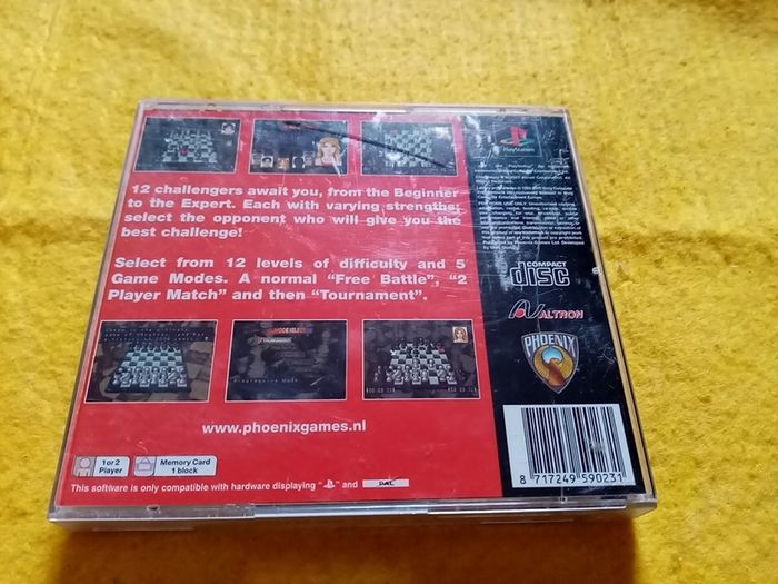 Checkmate II 2 PlayStation1 Ps1 PlayStation 2 ps2 games Original