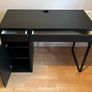 IKEA Micke Desk Black Image 2