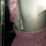 Brand new H&M Dusty pink midi halter neck flared dress size UK14 EU42 Postage included Image 5