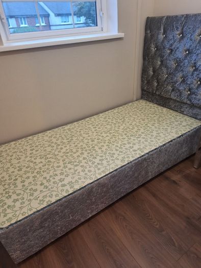 Bed and desk