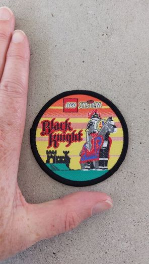 Lego System Vintage Patch - Black Knight