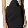 Karen Millen Black Tri-tone dress size 10 Image 9