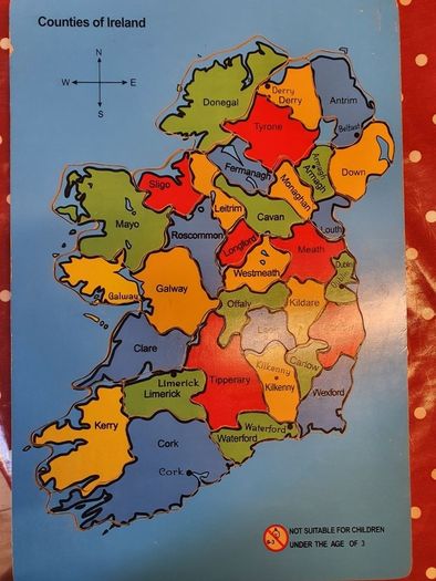 Counties of Ireland Jigsaw