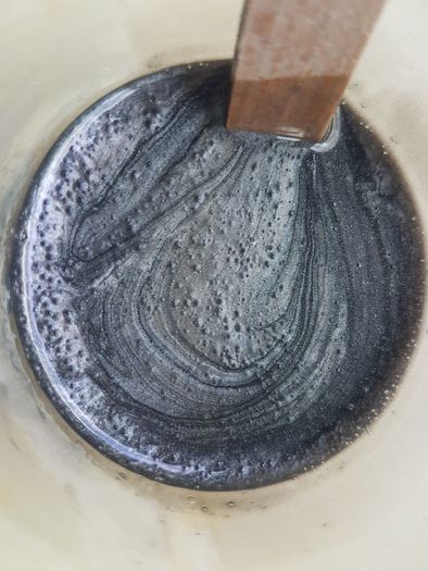 Pigment powder for epoxy resin