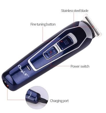 High Quality Electric Hair Clipper Low Noise Wireless Hair Trimmer