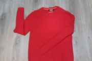superdry red knit jumper