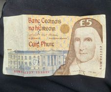 Irish 5 punt note