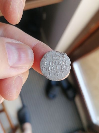 1777 German States 1/48 Thaler Coin