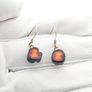 Heathergems Sterling Silver Earrings & Natural Heather In Original Box Image 6