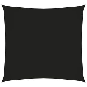 Sunshade Sail Oxford Fabric Square 7x7 m Black